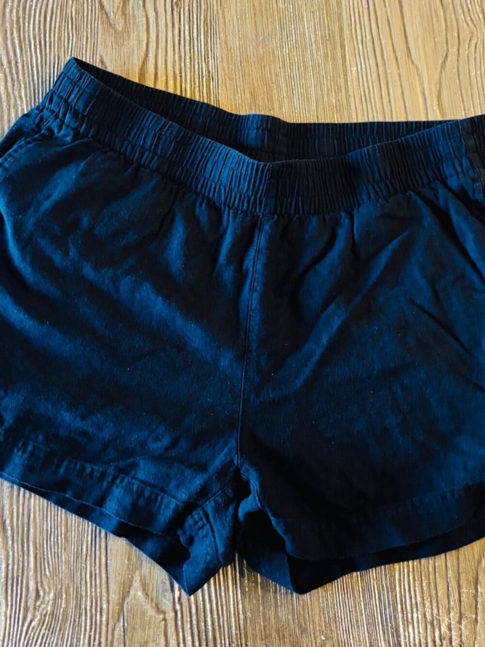 Old Navy Black Comfort Waistband Pull On Shorts Size L